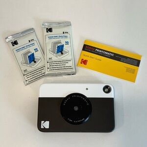 Kodak Printomatic Instant Camera in Black and White